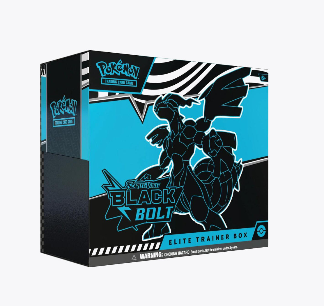 Pokemon TCG: S&V White Flare & Black Bolt Elite trainer box
