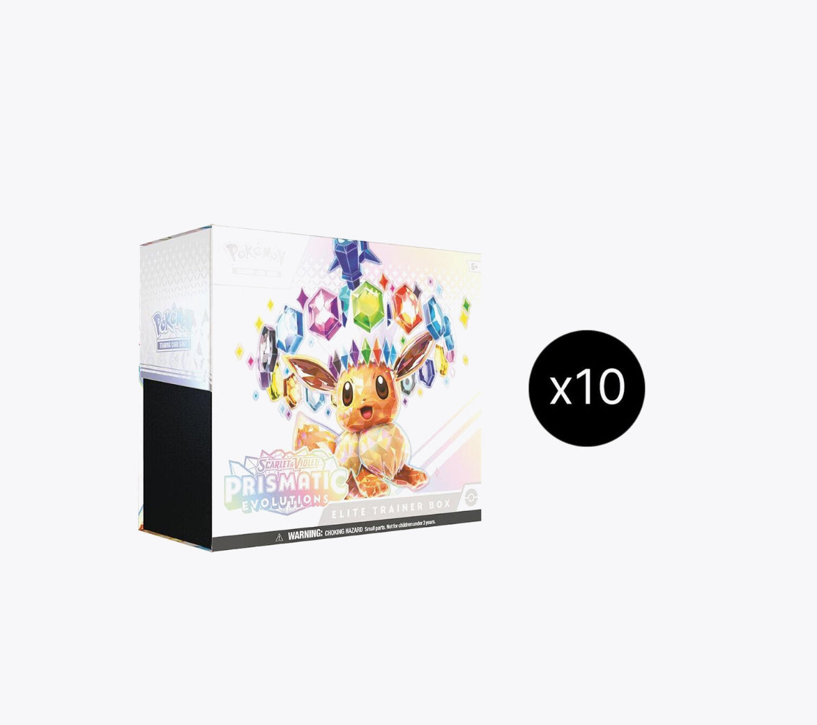 Pokémon TCG: Scarlet & Violet-Prismatic Evolutions ETB or Case