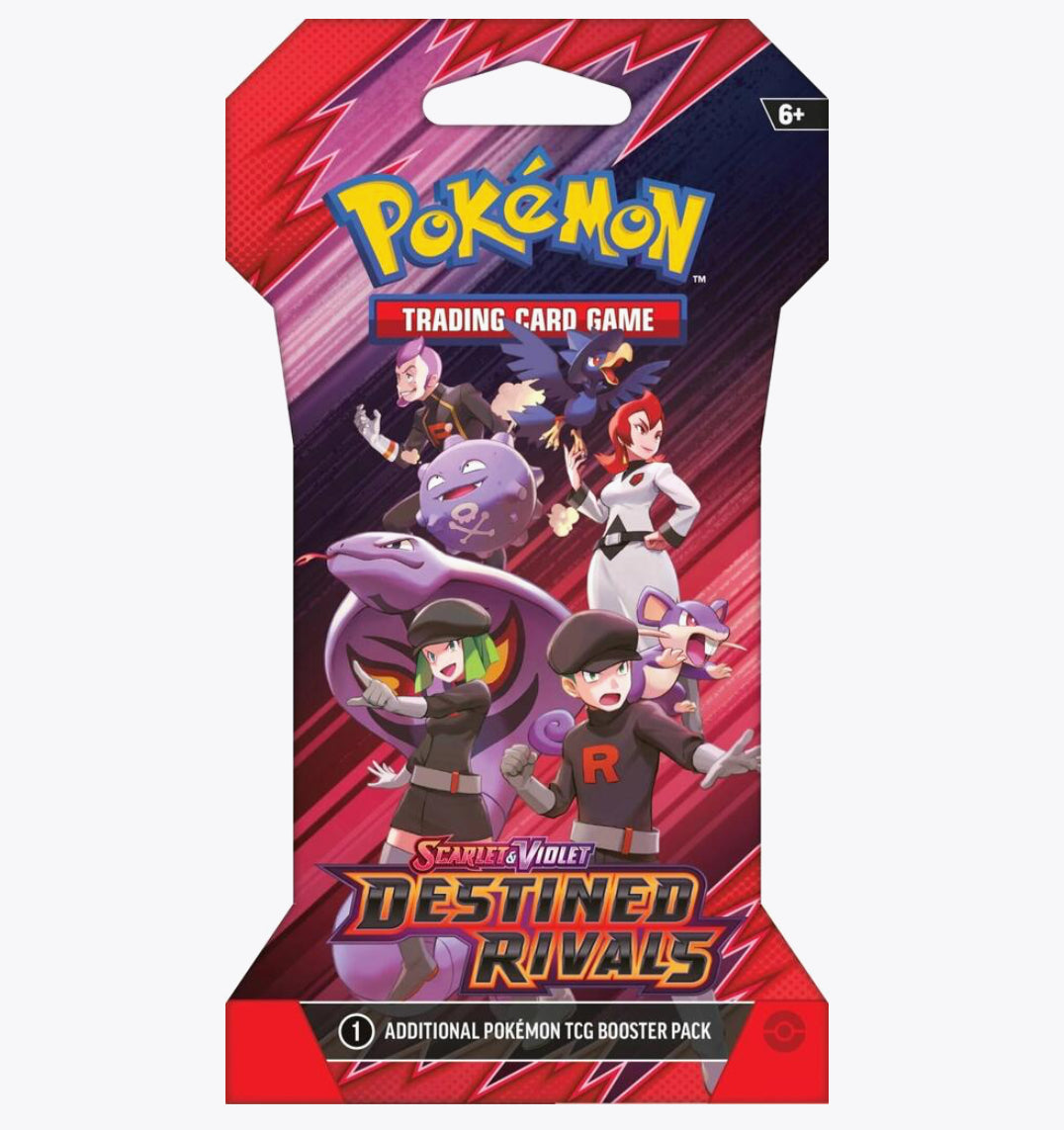 Pokémon Tcg- Scarlet & violet Destined Rivals Sleeved Booster Pack
