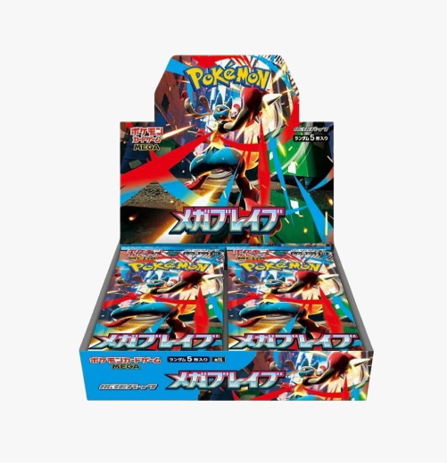 Japanese Mega Brave and Symphonia Booster Box