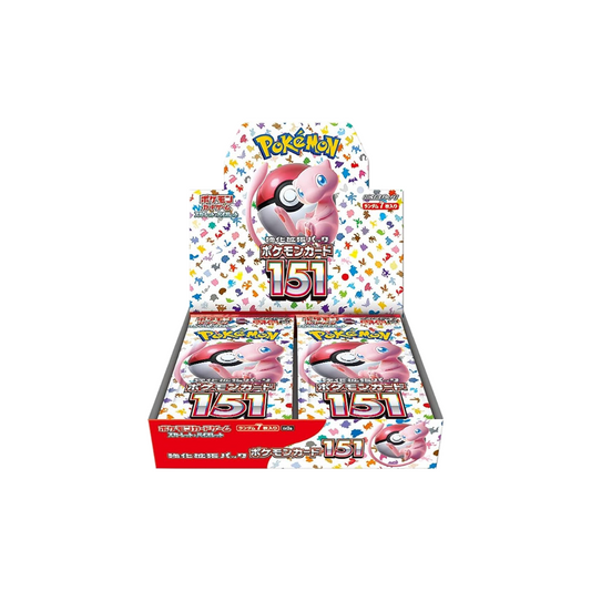 Japanese Shrink 151 Booster Box