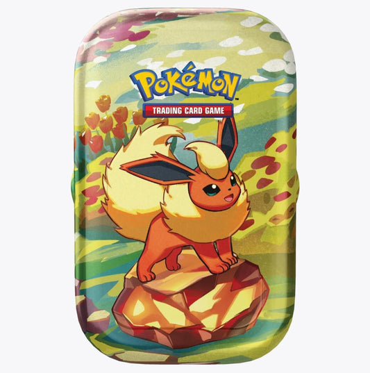 Pokémon TCG-Prismatic Evolutions Mini Tin randomly selected