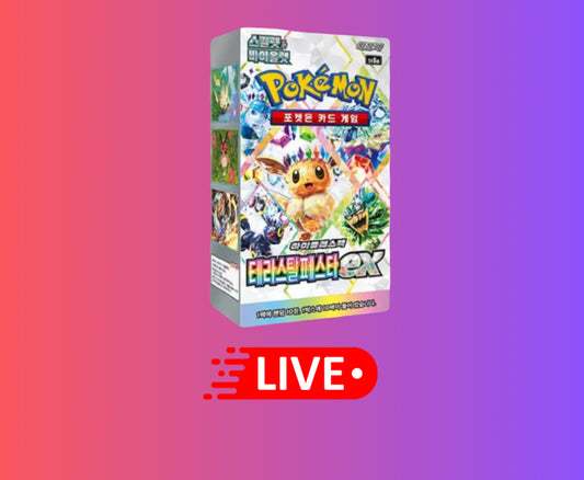 Korean Terastal Festival Booster Box Live rip