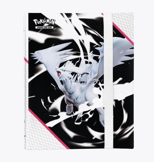 White flare 9-pocket binder