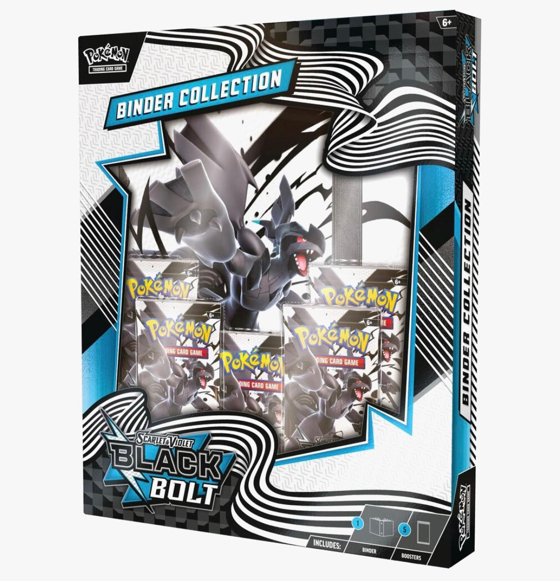 Pokemon S&V Black Bolt Binder Collection