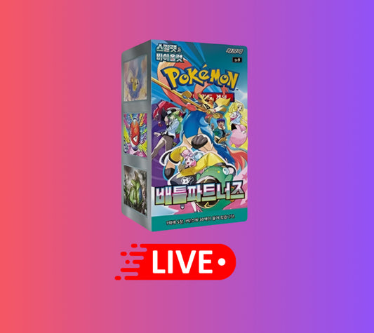 Korean Battle Partners booster box Live Rip