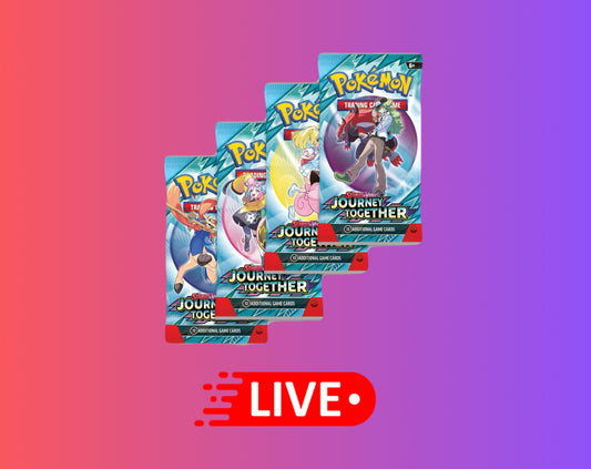 Scarlet & Violet-Journey together booster pack live rip