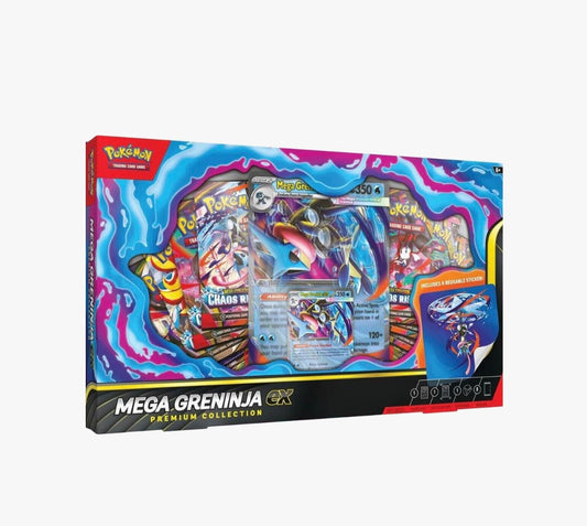Mega Greninja ex Premium Collection.