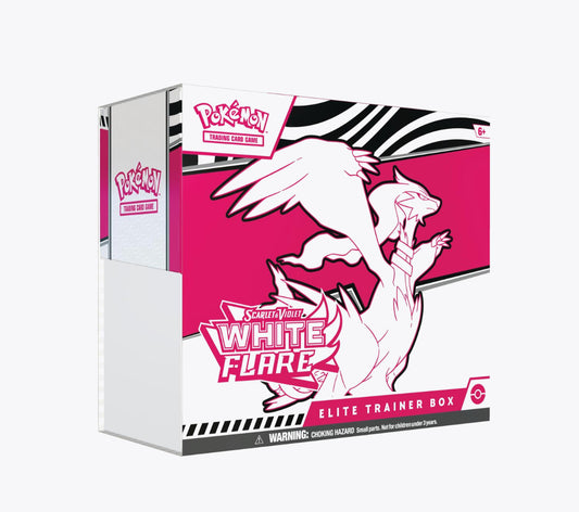 Pokemon TCG: S&V White Flare & Black Bolt Elite trainer box