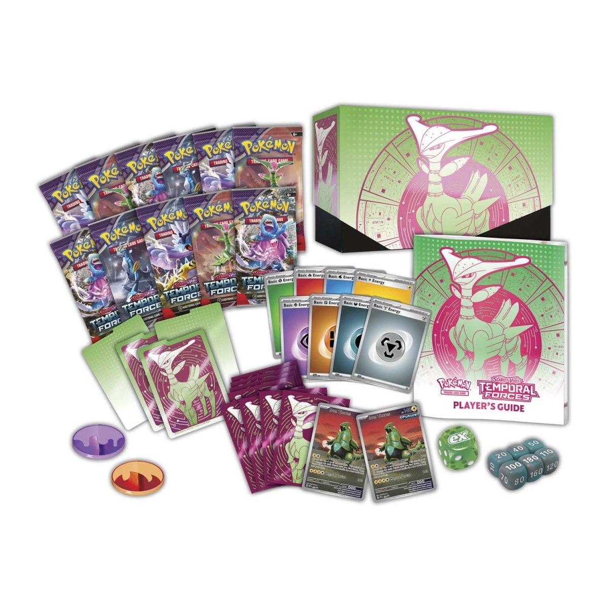 Scarlet & Violet-Temporal Forces Pokémon Center Elite Trainer Box