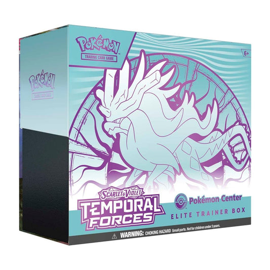 Scarlet & Violet-Temporal Forces Pokémon Center Elite Trainer Box