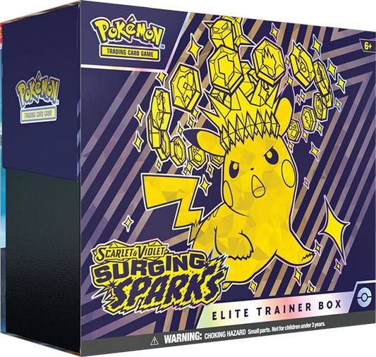 Pokémon TCG: Scarlet & Violet-Surging Sparks Elite Trainer Box