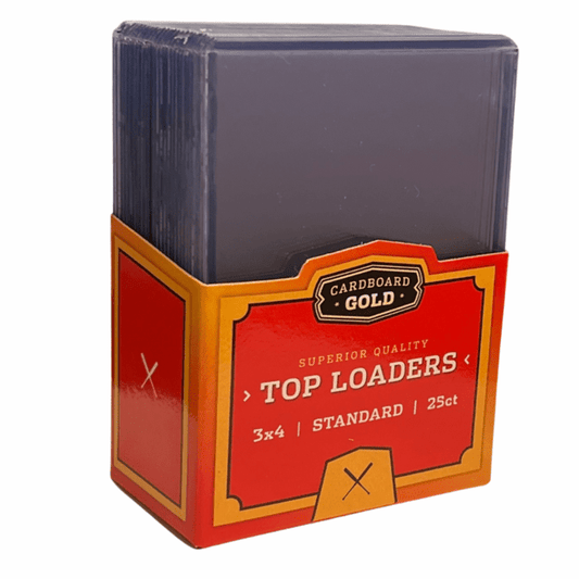 3x4 Cardboard Gold Top Loaders 200 Count